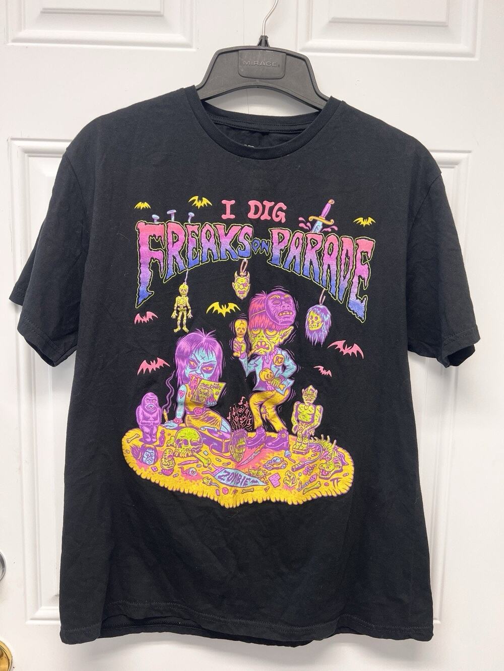 Freaks On Parade Super Tour 2023 T-Shirt Size Large Rob Zombie NOC3342